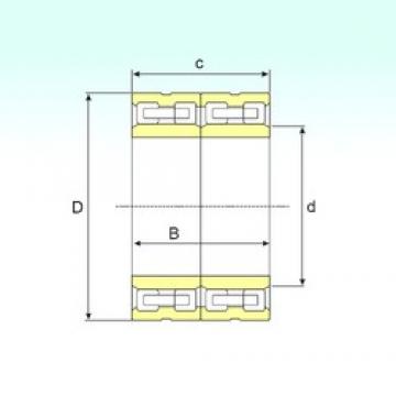 220 mm x 320 mm x 210 mm  ISB FCD 4464210 Rolamentos cilíndricos