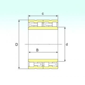 100 mm x 150 mm x 106 mm  ISB FC 2030106 Rolamentos cilíndricos