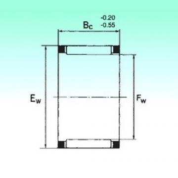 NBS KZK 18x22x10 Rolamentos de agulha