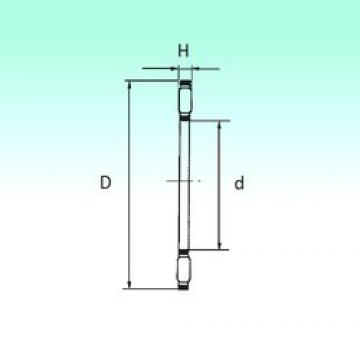 NBS AXK 110145 Rolamentos de agulha