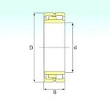 280 mm x 460 mm x 180 mm  ISB NNU 4156 K30M/W33 Rolamentos cilíndricos