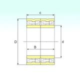 220 mm x 320 mm x 210 mm  ISB FCD 4464210 Rolamentos cilíndricos