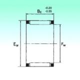 NBS KZK 14x19x10 Rolamentos de agulha