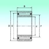 12 mm x 24 mm x 20 mm  NBS NAO 12x24x20 Rolamentos de agulha