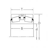 203,2 mm x 368,3 mm x 152,4 mm  Timken EE420800D/421450 Rolamentos de rolos gravados