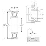 140 mm x 250 mm x 42 mm  NTN 6228N Rolamentos de esferas profundas