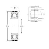 15 mm x 32 mm x 9 mm  NTN EC-6002ZZ Rolamentos de esferas profundas