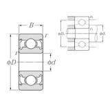 4 mm x 7 mm x 2,5 mm  NTN 674ASSA Rolamentos de esferas profundas